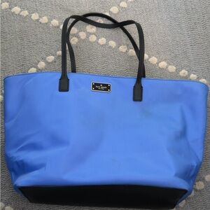 Kate Spade Blue and Black Tote